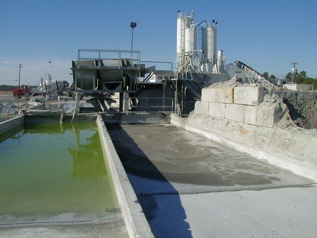 Settling Basin Concrete Plant Settling Basin Concrete Plant