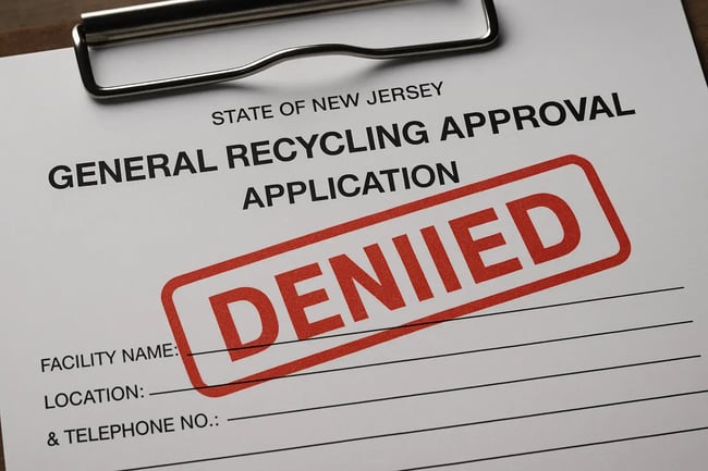 recycling approval denied