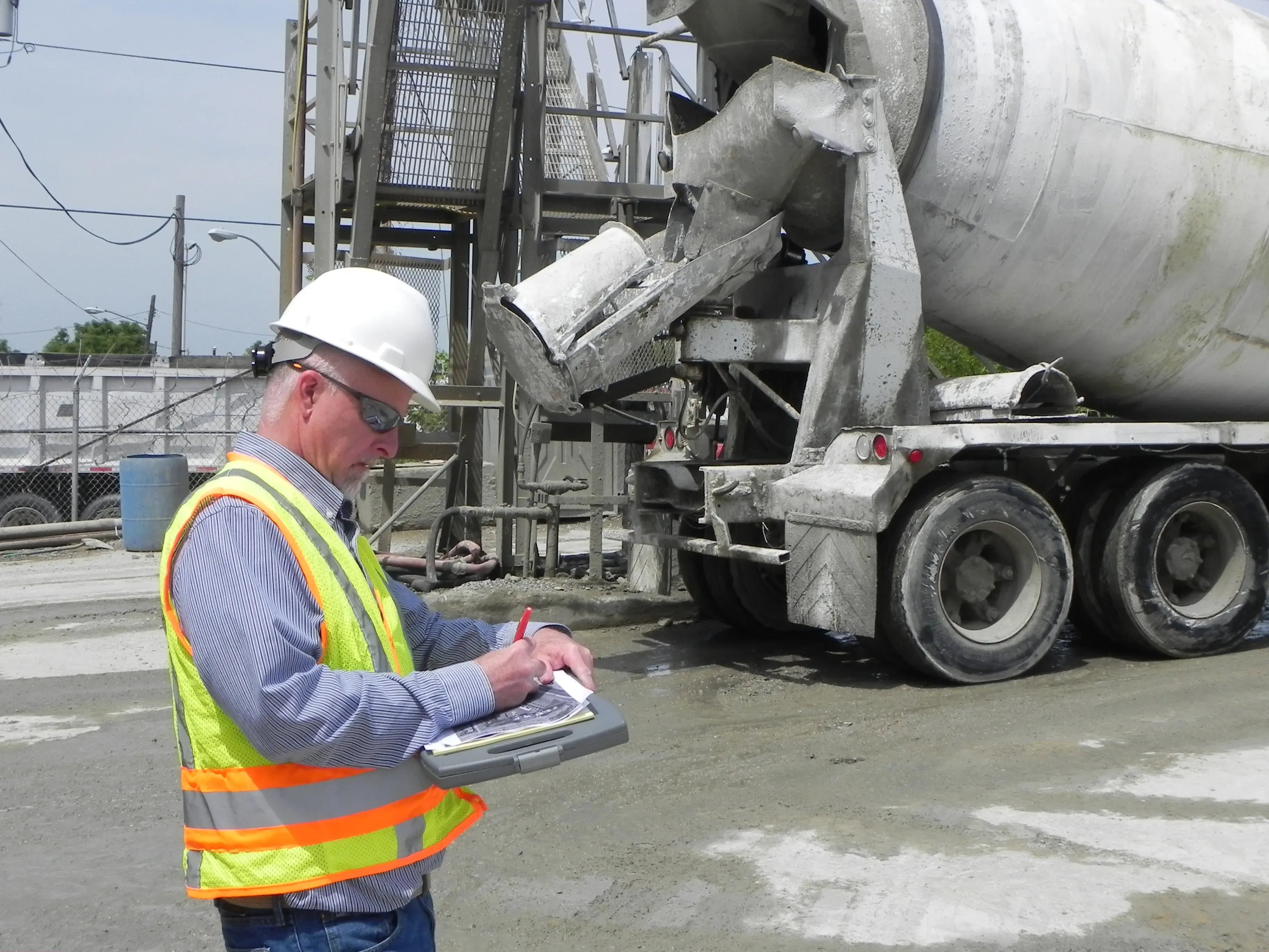RMA team member conducting an environmental audit in 2012