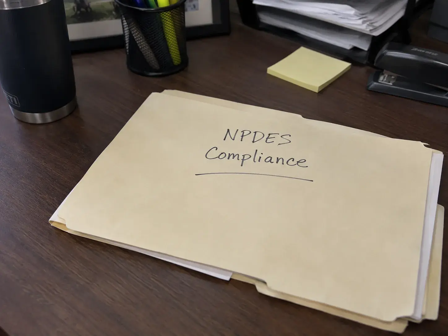 NPDES compliance folder