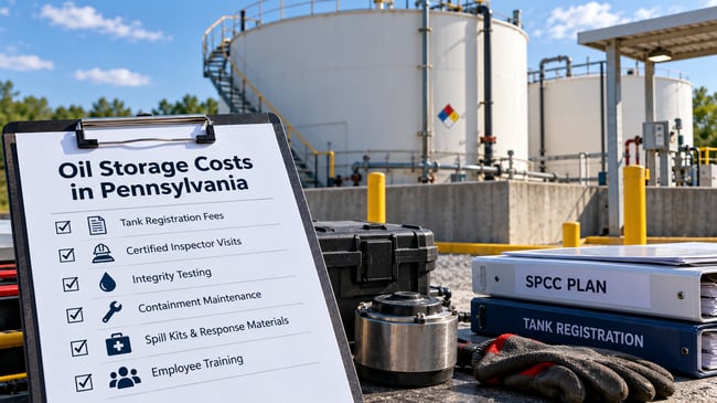 Pennsylvania Oil Storage Compliance Setup