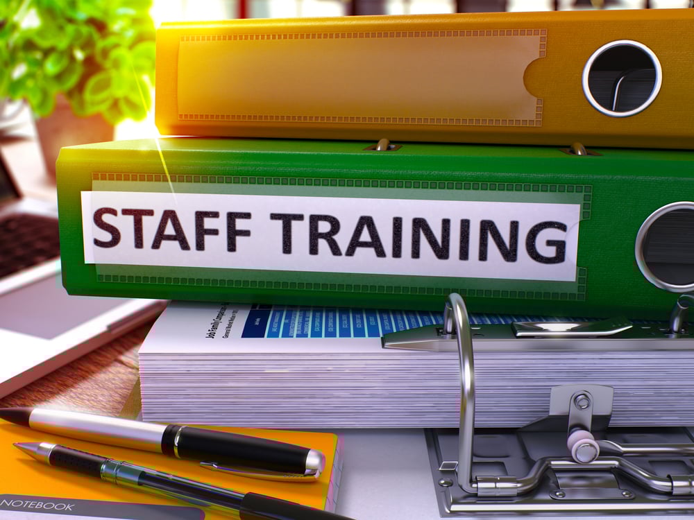 staff training binder