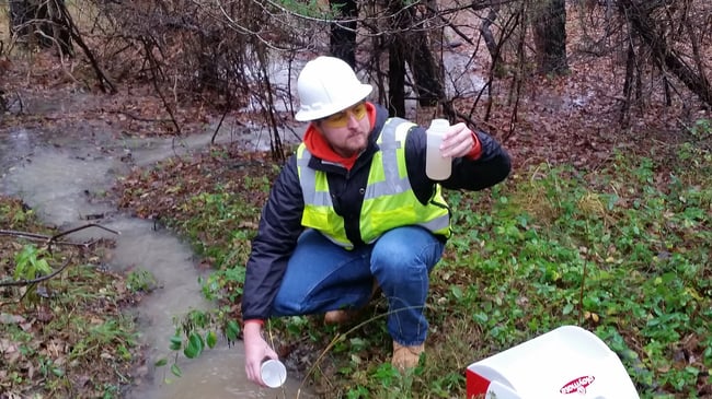 sampling stormwater