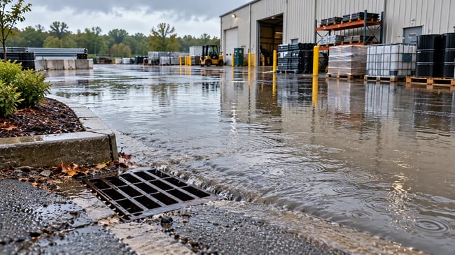 new-jersey-industrial-lot-flooding