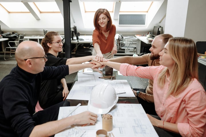 small environmental consulting firm environmental consultant team in office