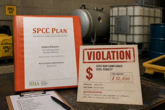spcc plan violation fine
