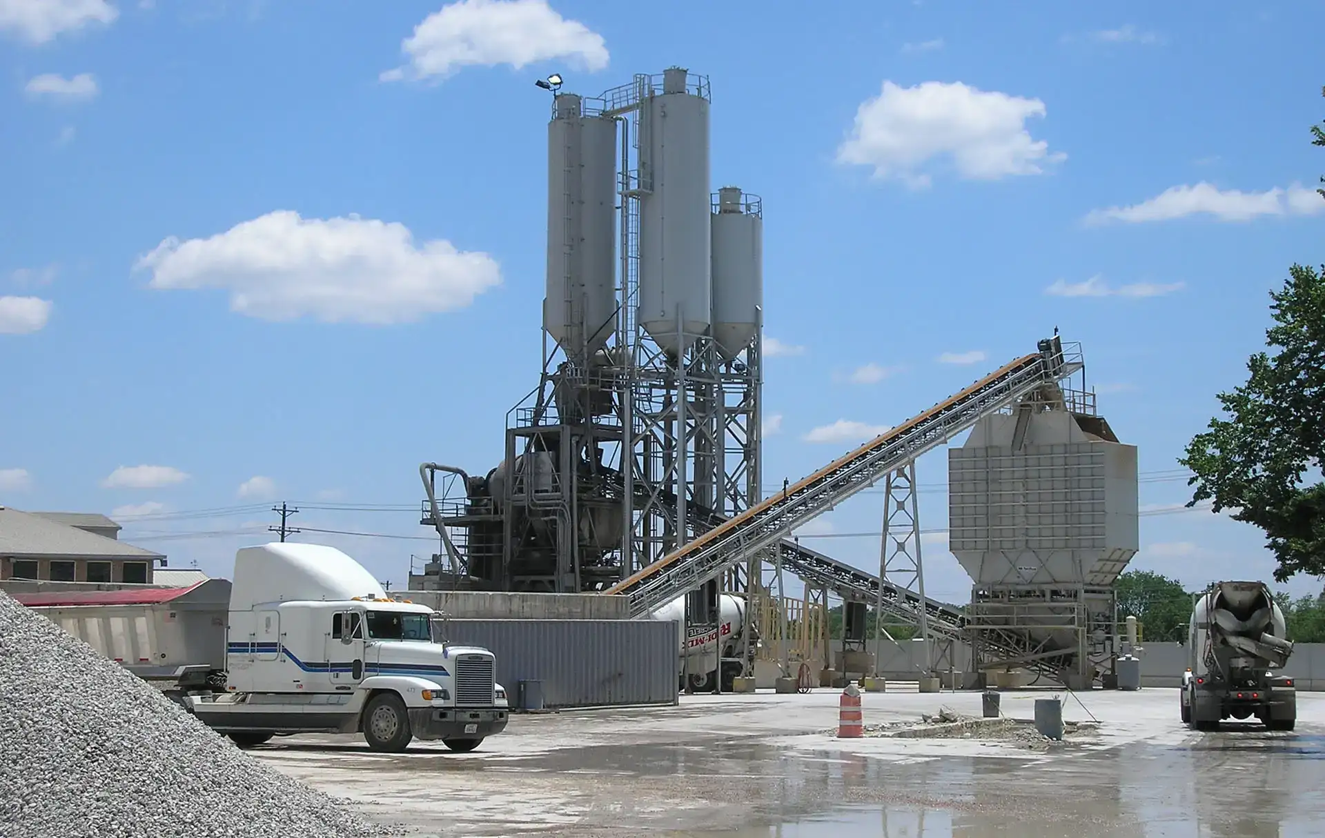 Concrete Plant with Environmental Compliance Issues