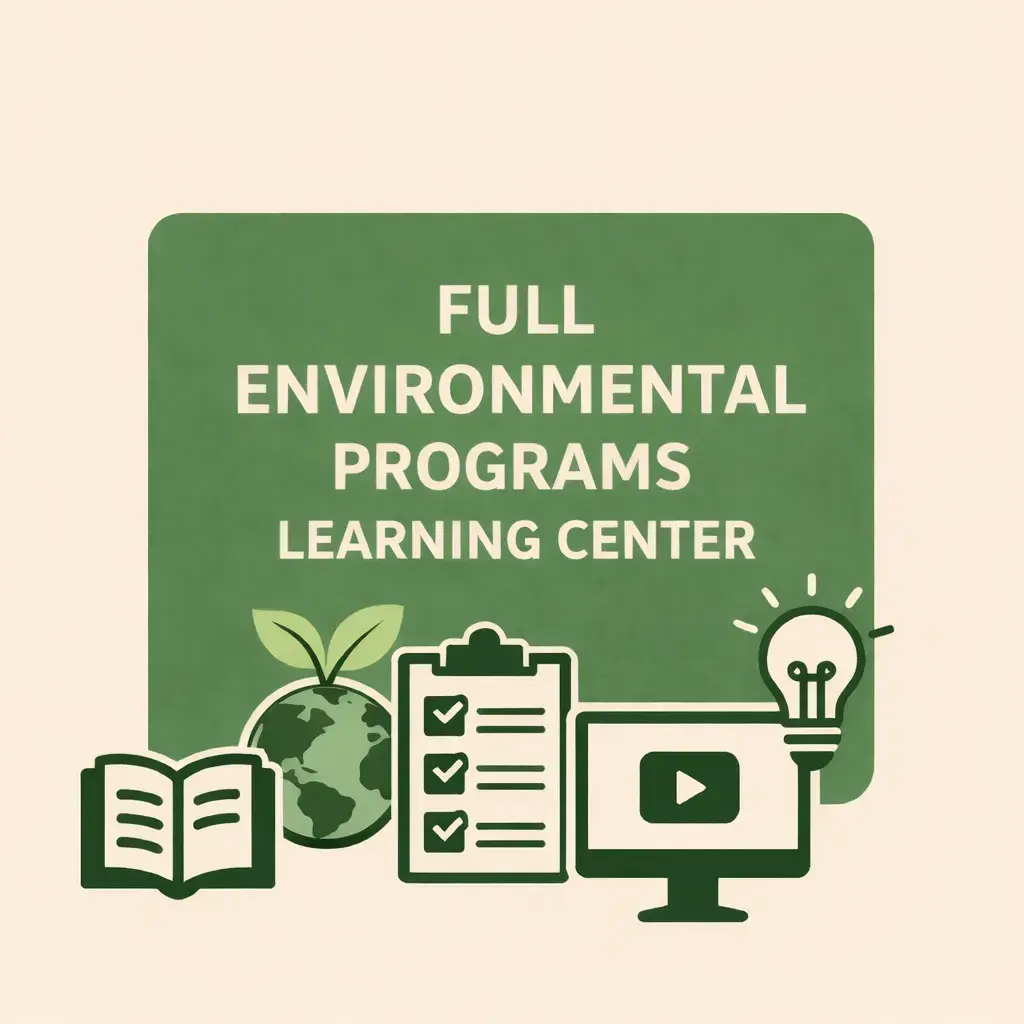 Environmental Programs Department Full Environmental Program Learning Center: Guides, Tools & Resources ...